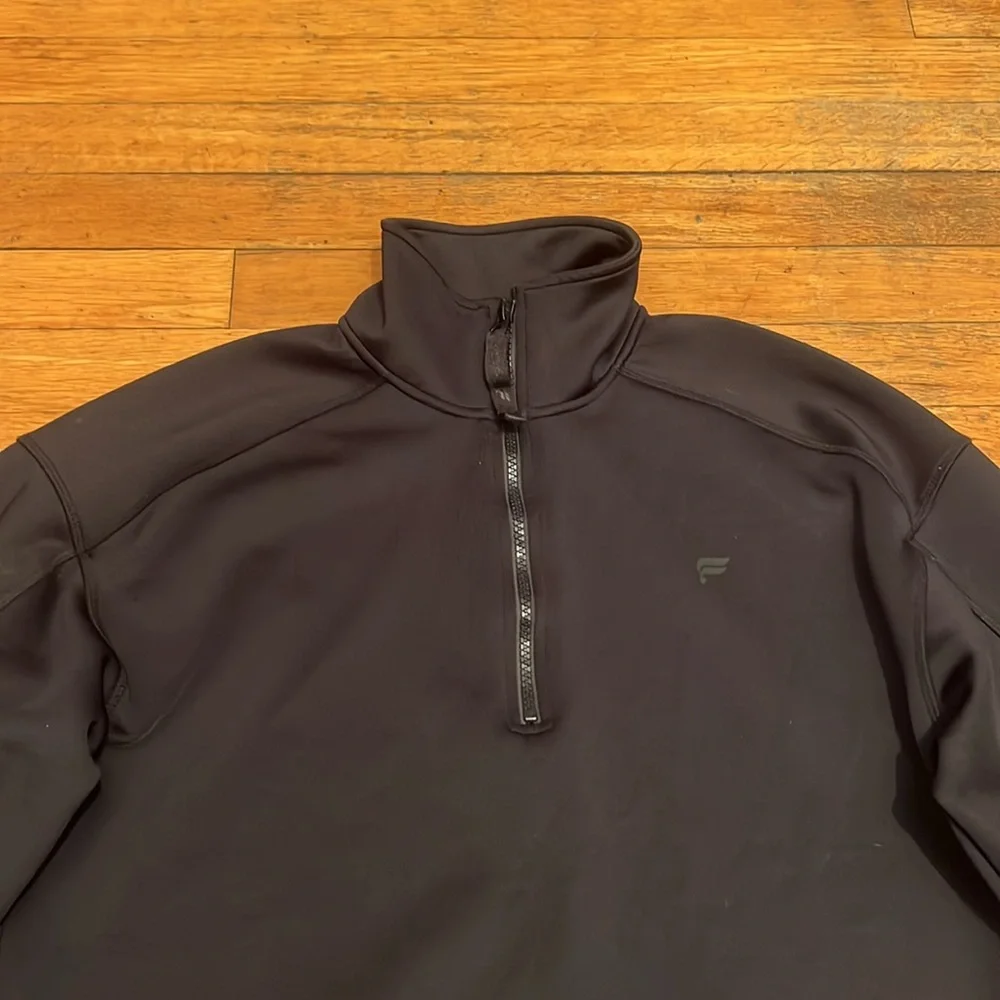 Fabletics Barrier Scuba Oversized Pullover in Black, size XS - Picture 4 of 13